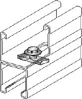 MQZ-F Channel tie Hot-dip galvanised (HDG) channel tie to create double channels