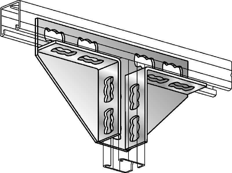 MV 3/2 D-X Sinkitty joustava työntöpainike kaksiulotteisiin rakenteisiin