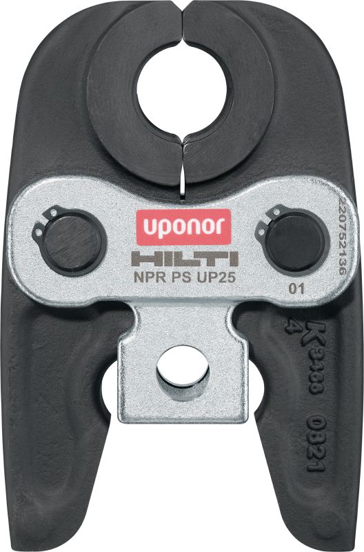 NPR PS UP putkipuristimen leuka Puristusleuat Uponor S-Press® / S-Press Plus® -puristusliittimiin, enintään 50 mm. Sopii Hilti NPR 32 -putkenpuristimiin