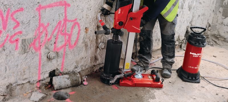 SP-L porakruunu Ensiluokkainen porakruunu (52-202 mm) kaikenlaisiin betoneihin – matalatehoisiin työkaluihin (<2,5 kW), ilman kiinnityspäätä Sovellukset 1