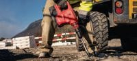 TE 60-22 Akkuporavasara Tehokas akkutoiminen SDS Max (TE-Y) -poravasara aktiivisella tärinänvaimennuksella ja aktiivisella väännönrajoittimella raskaaseen betonin poraukseen ja piikkaukseen (Nuron-akkualusta) Sovellukset 9