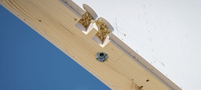 HCW-puuliitin Nopeampi ja tehokkaampi puuliitinjärjestelmä esivalmistettujen puurakenteiden kokoamiseen Sovellukset 1