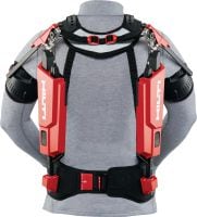 EXO-S Hartioiden eksoskeleton Puettava rakennusalan eksoskeleton, joka auttaa vähentämään hartioiden ja niskan väsymystä olkapäiden yläpuolella työskenneltäessä, hauislihaksen ympärysmitta jopa 40 cm (16)
