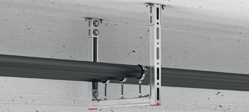 MQW-H2-CP Pre-assembled angle Ultimate galvanised pre-assembled angles for fastening MQ strut channels to each other Applications 1