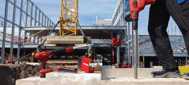 TE-YRT reiän karhennusterä Betoniin timanttiporattujen reikien karhennustyökalu Sovellukset 1