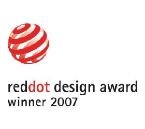                This product has been awarded the Red Dot Design Award.            