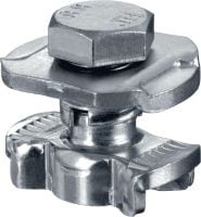 MQN-R Channel connector Stainless steel (A4) channel connector for joining any elements with a butterfly opening