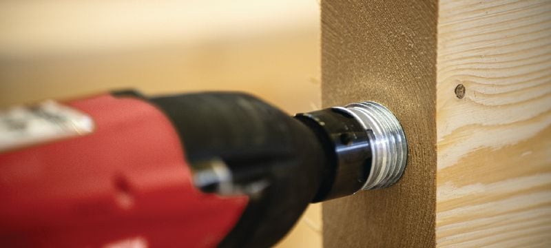 HCW-puuliitin Nopeampi ja tehokkaampi puuliitinjärjestelmä esivalmistettujen puurakenteiden kokoamiseen Sovellukset 1