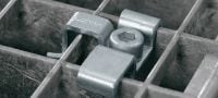 X-MGR Grating fastener Mechanically fastened grating fastener Applications 2