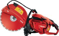 DSH 900-X Polttomoottorikäyttöinen saha (400 mm) Tehokas ja helposti käynnistyvä 87 cc polttomoottorikäyttöinen saha automaattisella rikastimella – terän maksimihalkaisija 400 mm jopa 150 mm leikkaussyvyyteen