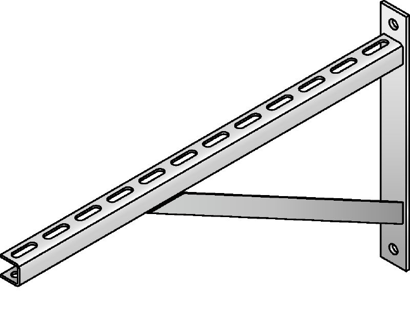 MF-UKS-HDG Hot-dip galvanised (HDG) bracket