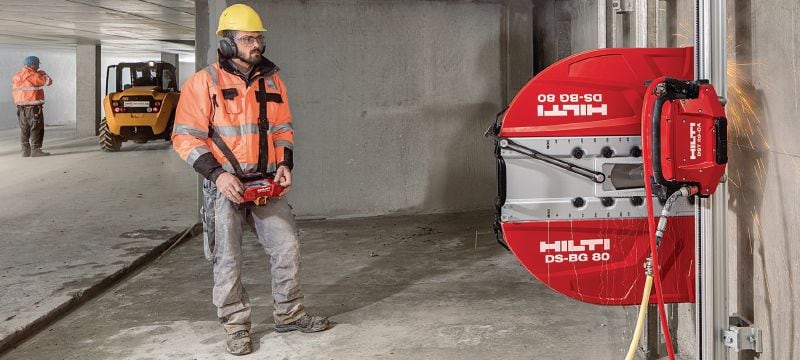 SPX MCL Equidist seinäsahanterä (60H: sopii Hilti- ja Husqvarna®-malleihin) Huippuluokan seinäsahanterä (15 kW): suurempi leikkausnopeus ja pitempi käyttöikä raudoitetussa betonissa (60H kara sopii Hilti- ja Husqvarna®-seinäsahoihin) Sovellukset 1