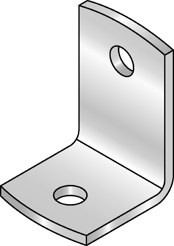 MF-L connecting element Hot-dipped-galvanized single point fastening of pipes, airducts and cable trays