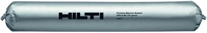 CFS-S SIL Silikopohjainen palokatkomassa Silikonipohjainen tiiviste, tarjoaa maksimaalisen liikevaimennuksen paloluokitelluissa liitoksissa ja putkiläpivienneissä