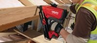 GX-WF HDG profiled nails Hot-dip galvanised profiled framing nail for fastening wood to wood with the GX 90-WF nailer Applications 1