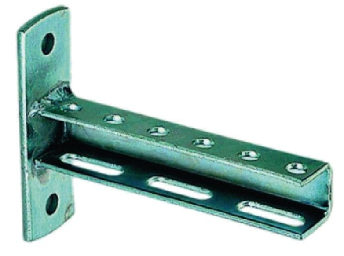 MF-UK Bracket (HDG) Hot-dip galvanised (HDG) bracket for light- and medium-duty pipe support systems