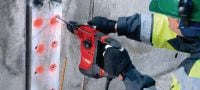 TE 30-ATC/AVR Rotary hammer Powerful SDS Plus (TE-C) rotary hammer for heavy-duty concrete drilling and corrective chiselling, with Active Torque Control (ATC) and Active Vibration Reduction (AVR) Applications 2