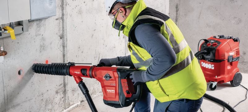 TE 70-ATC/AVR Poravasara Erittäin tehokas SDS Max (TE-Y) -poravasara vaativaan betonin poraukseen ja piikkaukseen Sovellukset 1