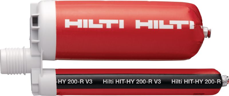 HIT-HY 200-R V3 kemiallinen ankkuri Huippusuorituskykyinen injektiomassa hyväksynnöillä jälkiasennettuihin raudoituksiin ja rakenteellisten pohjalevyjen ankkurointiin