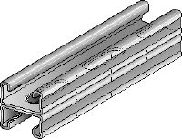 MQ-21 D-F channel Hot-dip galvanised (HDG) MQ installation double channel for medium-duty applications