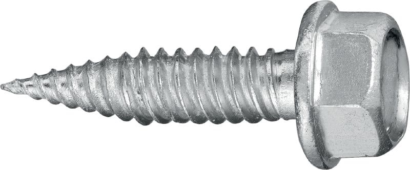 S-MS 01S itseporautuvat profiilipeltiruuvit Itseporautuva ruuvi (ruostumatonta terästä A2) ilman aluslevyä ohuiden metallilevyjen lastuamattomaan kiinnitykseen (maks. 2 x 1,0 mm)