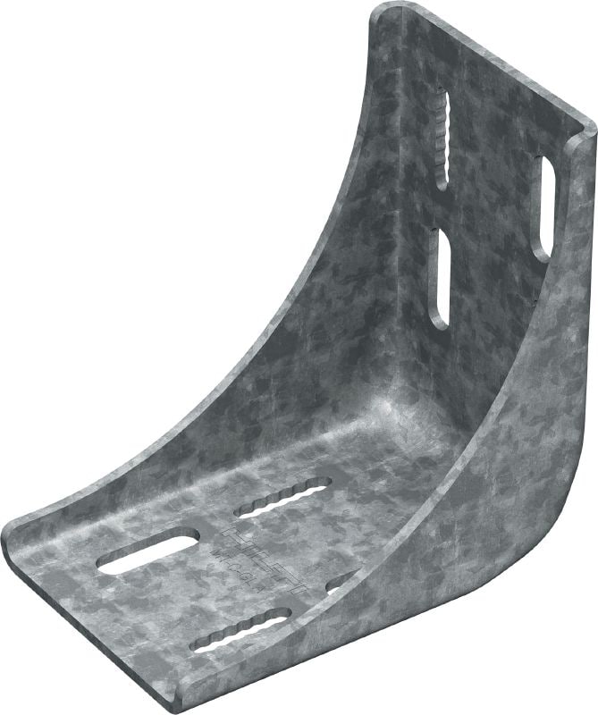 MT-C-GL A OC Angle bracket Adjustable, braced angle bracket for heavy-duty MT girder structures subject to 3D loading, for outdoor use with low pollution