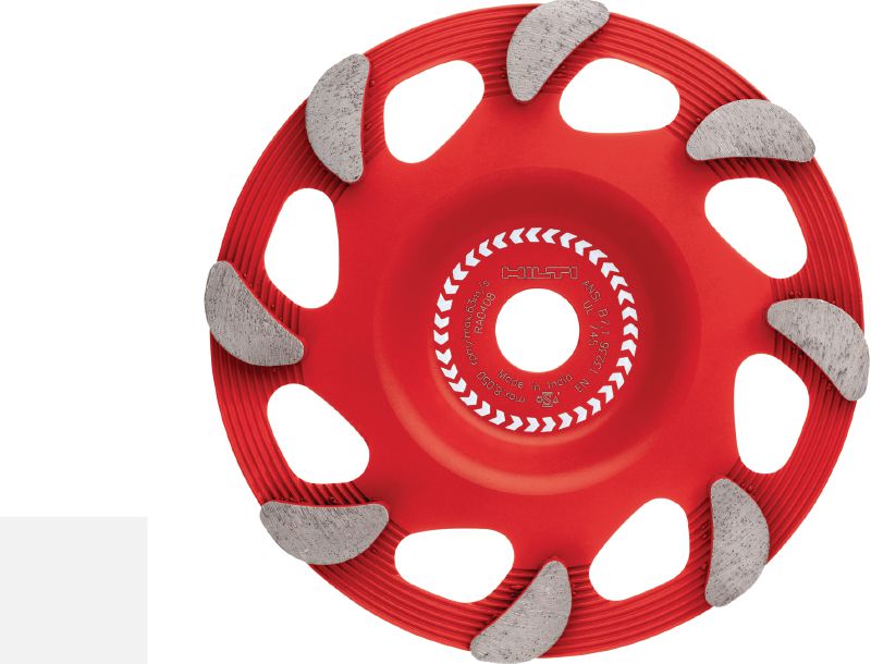 SPX Fine finish diamond cup wheel Ultimate diamond cup wheel for the DG/DGH 150 diamond grinder – for finishing grinding concrete and natural stone