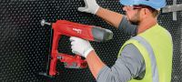 BX 3 02 Fastening tool 22V cordless nailer for interior finishing applications Applications 5