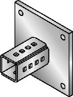 MIC-C-DH Hot-dip galvanised (HDG) baseplate for fastening MI-90 girders to concrete for heavy-duty applications