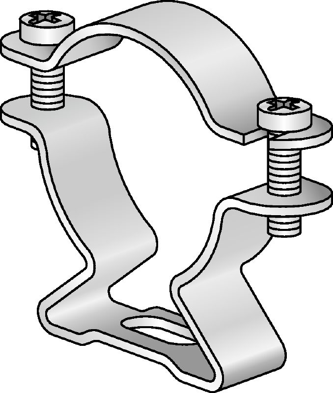 F Stand-off clamp Stand-off clamp for quicker fastening of cables