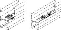 MQZ-F Channel tie Hot-dip galvanised (HDG) channel tie to create double channels