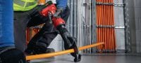 NCT 53 C-22 Akkutoiminen kupari-/alumiinikaapelien leikkuri Kupari- ja alumiinikaapelien akkutoiminen leikkuri 2” │ 50 mm:iin saakka (Nuron-akkualusta) Sovellukset 2