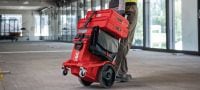 VC 40M-X M-Class dust extractor Powerful dust extractor with large container and push-bar for connection with power tools and jobsite clean ups (wet & dry), 30l tank Applications 2