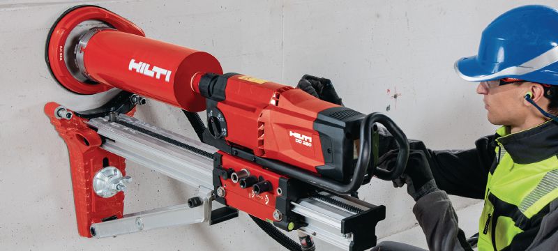 SPX-H core bit (BL) Ultimate core bit for coring in all types of concrete – for ≥2.5 kW tools (incl. Hilti BL quick-release connection end) Applications 1