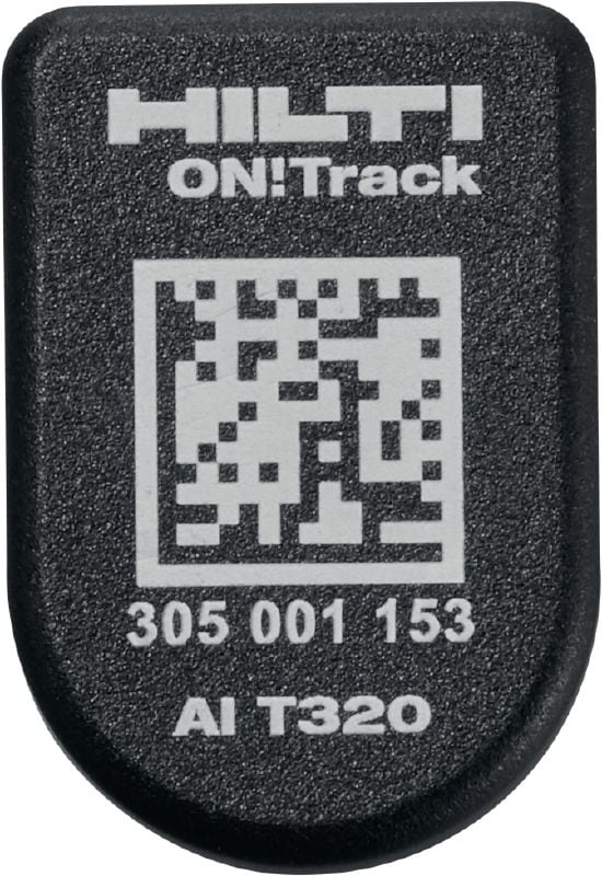 AI T320 ON!Track Bluetooth® -älytunniste Kestävä merkki kaluston paikantamiseksi ja tunnistamiseksi Hilti ON!Track järjestelmällä – varaston optimointi ja tehokas hallinta