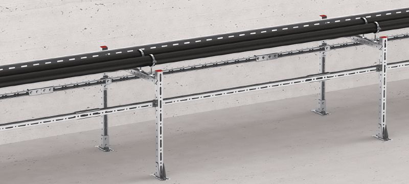 MT-ES-40 FL esiasennettu jatkoliitin Jatkoliitin esiasennetulla Fast-Lock-mutterilla ja -pultilla MT-kiskojen yhteenliittämiseen (MT-40, 50, 60, 40D) Sovellukset 1